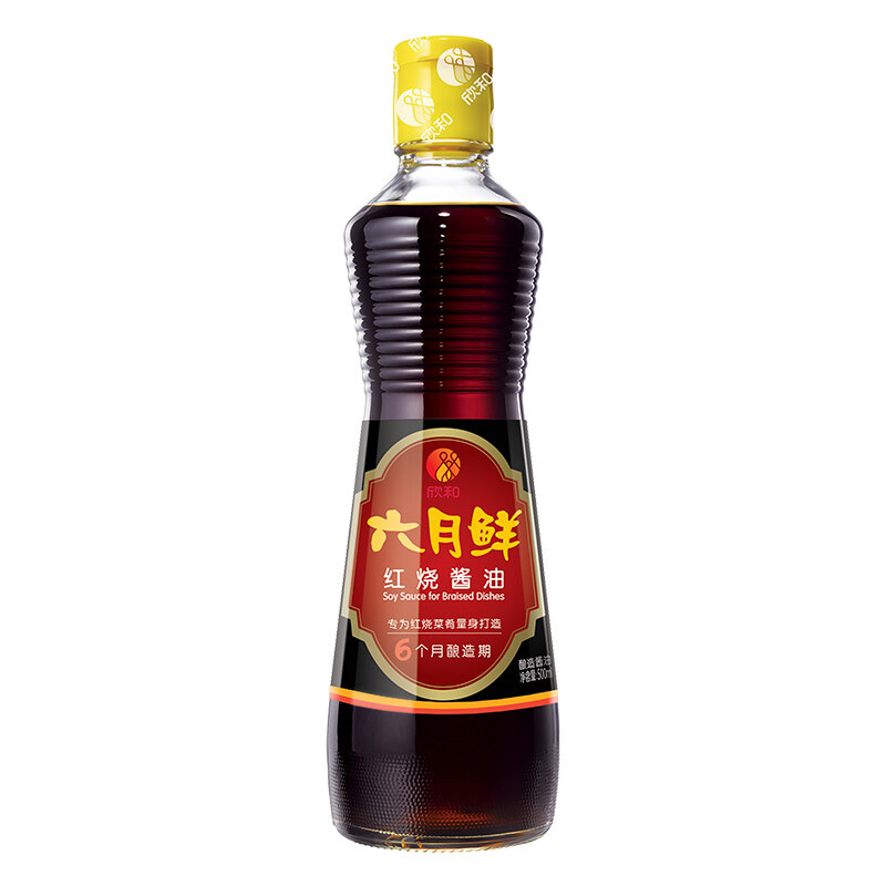 Shinho 欣和 六月鲜 红烧酱油 500ml