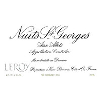 Domaine Leroy 勒桦酒庄 勒桦酒庄Aux Allots黑皮诺干型红葡萄酒 2011