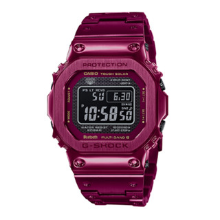 CASIO 卡西欧 G-SHOCK金属进化系列 43.2毫米太阳能电波腕表 GMW-B5000RD-4