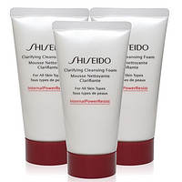 SHISEIDO 资生堂 肌活焕采洁面膏 50ml*3