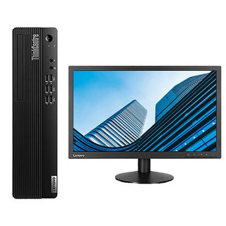 Lenovo 联想 ThinkCentre M730s 十代酷睿版 23英寸 商务台式机 黑色(酷睿i5-10500、核芯显卡、8GB、1TB HDD、风冷)