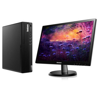 Lenovo 联想 ThinkCentre M730s 十代酷睿版 23英寸 商务台式机 黑色(酷睿i5-10500、核芯显卡、8GB、512GB SSD+1TB HDD、风冷)