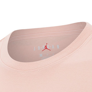 AIR JORDAN Jordan Jumpman Flight 男子运动T恤 AT8959-623 粉色 XS
