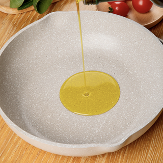 CaROTE 卡罗特 cosy系列 平底锅(26cm、不粘、有涂层、铝合金、麦饭石色、24cm导热盘)