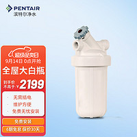 滨特尔（PENTAIR）全屋净水器家用 大蓝瓶升级款大白瓶过滤瓶大胖瓶 10吋大白瓶包安装