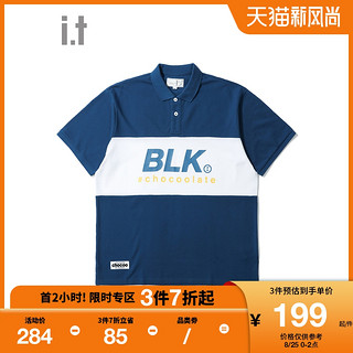 it :CHOCOOLATE男装polo衫2021夏季新品休闲运动风上衣1104XUG