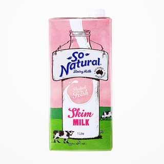 So Natural 澳伯顿 脱脂牛奶