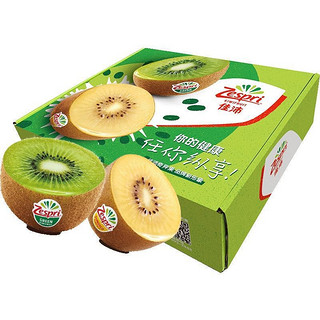 Zespri 佳沛 新西兰奇异果 尝鲜周套餐（7粒金果+7粒绿果）单果重约90g起