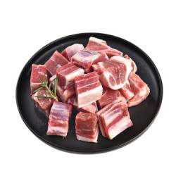 XI XIAN JI 西鲜记 盐池滩羊 带骨180天羔羊肉块 500g