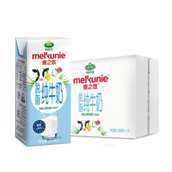 Arla 爱氏晨曦 麦之悠  脱脂纯牛奶 200ml*24盒