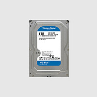 Western Digital 西部数据 台式机机械硬盘 蓝盘 SATA3接口 1TB