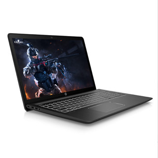 HP 惠普 畅游人电竞版 15.6英寸 游戏本 黑色（酷睿i7-7700HQ、GTX 1050、8GB、128GB SSD+1TB HDD、1080P）