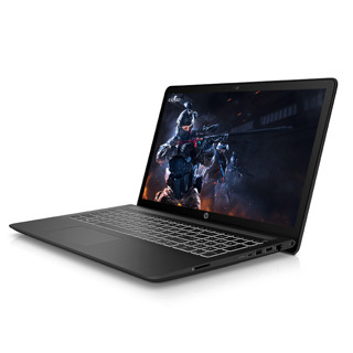 HP 惠普 畅游人电竞版 15.6英寸 游戏本 黑色（酷睿i5-7300HQ、GTX 1050、4GB、1TB SSD、1080P）