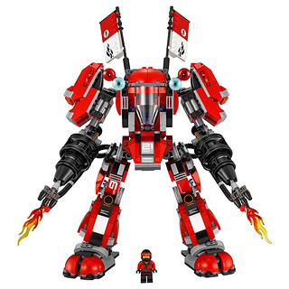 LEGO 乐高 Ninjago幻影忍者系列 70615 火忍者的超级爆炎机甲