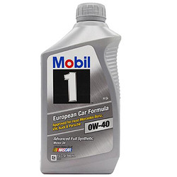 Mobil 美孚 1号 0W-40 SN 全合成机油 1QT