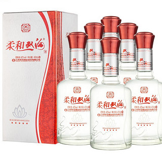 双沟 柔和 五星 42%vol 浓香型白酒 450ml*6瓶 整箱装