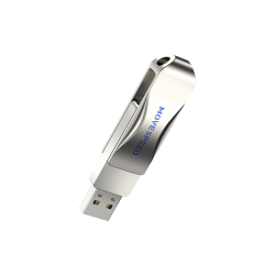 MOVE SPEED 移速 U盘 128GB USB3.0 可360度旋转 自带钥匙环 全金属 灵速Pro系列