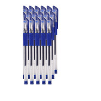 上汇 1302A 拔帽中性笔 蓝色 0.5mm 50支装