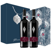 AUSWAN CREEK 天鹅庄 天赋25 美乐干红葡萄酒 750ml*2支 礼盒装