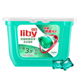 立白 除菌倍净洗衣凝珠 日晒清香 52颗*4盒