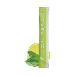 MINISO 名创优品 青柠海盐清新漱口水 11ml*20条
