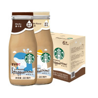 STARBUCKS 星巴克 星冰乐 摩卡+香草礼盒装 281ml*6瓶