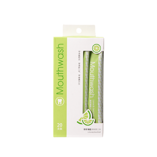 MINISO 名创优品 青柠海盐清新漱口水 11ml*20条