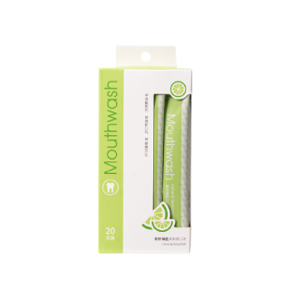 MINISO 名创优品 青柠海盐清新漱口水 11ml*20条