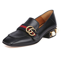 GUCCI 古驰 女士中跟乐福鞋 423559 DKHC0