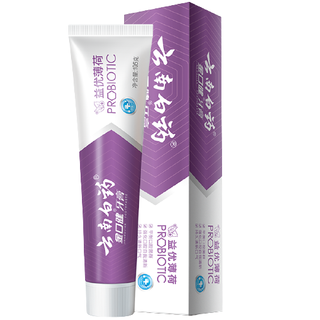 云南白药牙膏 金口健牙膏套装 (益优冰柠105g*2+益优薄荷105g*2)