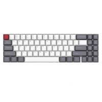 ROYAL KLUDGE RK836 71键 蓝牙双模机械键盘 灰白 国产青轴 单光