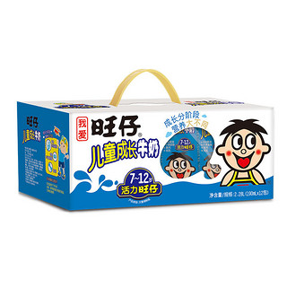 Want Want 旺旺 旺仔儿童成长牛奶 190ml*12盒 礼盒装