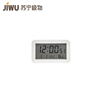JIWU 苏宁极物 日式LCD多功能电子钟闹钟音量渐变闹钟