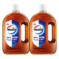 Walch 威露士 消毒液消毒水1.6Lx2衣物宠物环境杀菌 非84酒精 可配洗衣液使用