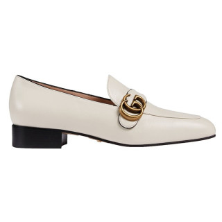 gucci古驰女士低跟乐福鞋602496c9d009022白色375