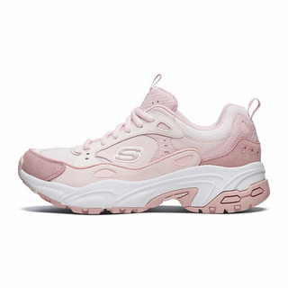 SKECHERS 斯凯奇 D'LITES系列 Stamina 女子休闲运动鞋 88888383/PNK 粉红色 35