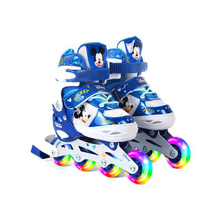 Disney 迪士尼 大童轮滑鞋 VCY41037-A8 蓝色 M