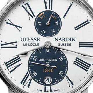 ULYSSE NARDIN 雅典 Marine系列 44毫米自动上链腕表 1533-320LE-0A-175/1B