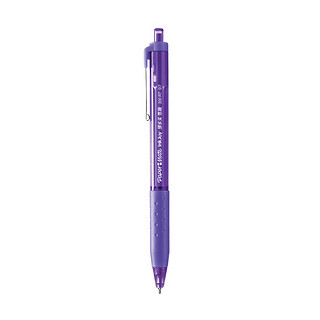 Paper Mate 缤乐美 300RT 按动式圆珠笔 紫色 0.7mm 单支装