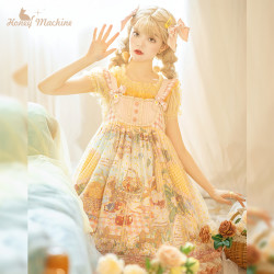 甜心贩售机 Lolita洛丽塔 午后甜茶JSK 连衣裙