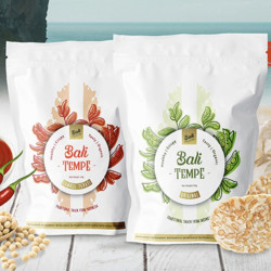 BALI TEMPE 印尼健康零食天贝礼包 原味3包+辣味3包