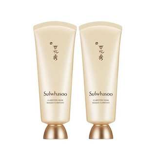 cdf会员购：Sulwhasoo 雪花秀 玉璨净颜面膜 两件套 150ml*2