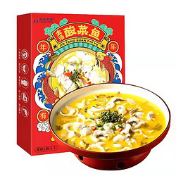 海洋世家 金汤酸菜鱼500g 3盒装