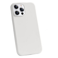 SmartDevil 闪魔 iPhone 13 Pro 液态硅胶手机壳 陶瓷白