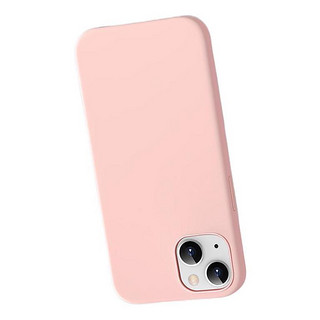 SmartDevil 闪魔 iPhone 13 液态硅胶手机壳 砂粉色