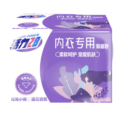 Power28 活力28 内衣专用皂 101g*4块 淡雅清香