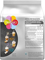 TASSIMO Tassimo 胶囊咖啡店精选，类型白巧克力椰子拿铁，40 粒咖啡胶囊，5 包（5 x 8 杯饮料）-仅短时间内可用