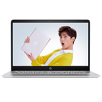 HP 惠普 畅游人 14 14.0英寸 轻薄本 粉色（酷睿i5-7200U、核芯显卡、4GB、500GB SSD、1080P、IPS、Pavilion 14-bf012TU）