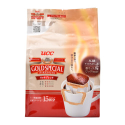 UCC 悠诗诗 丰郁 挂耳咖啡120g（8g*15袋）原装进口