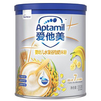 Aptamil 爱他美 婴儿水果谷物牛奶米粉  330g